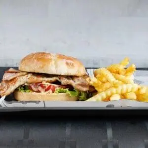 Hamburguesa Pollo Loco Plancha hamburgueseria en colmenar