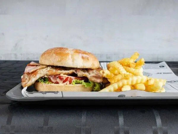 Hamburguesa Pollo Loco Plancha hamburgueseria en colmenar